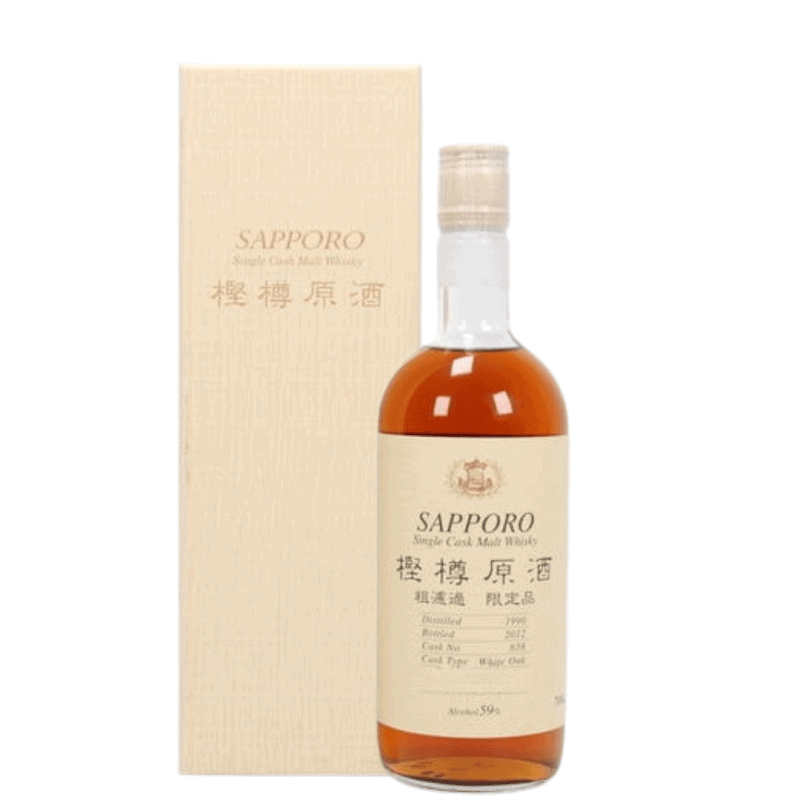 SAPPORO 札幌樫樽原酒1990 22年單一桶原酒 Sapporo Single Cask #659