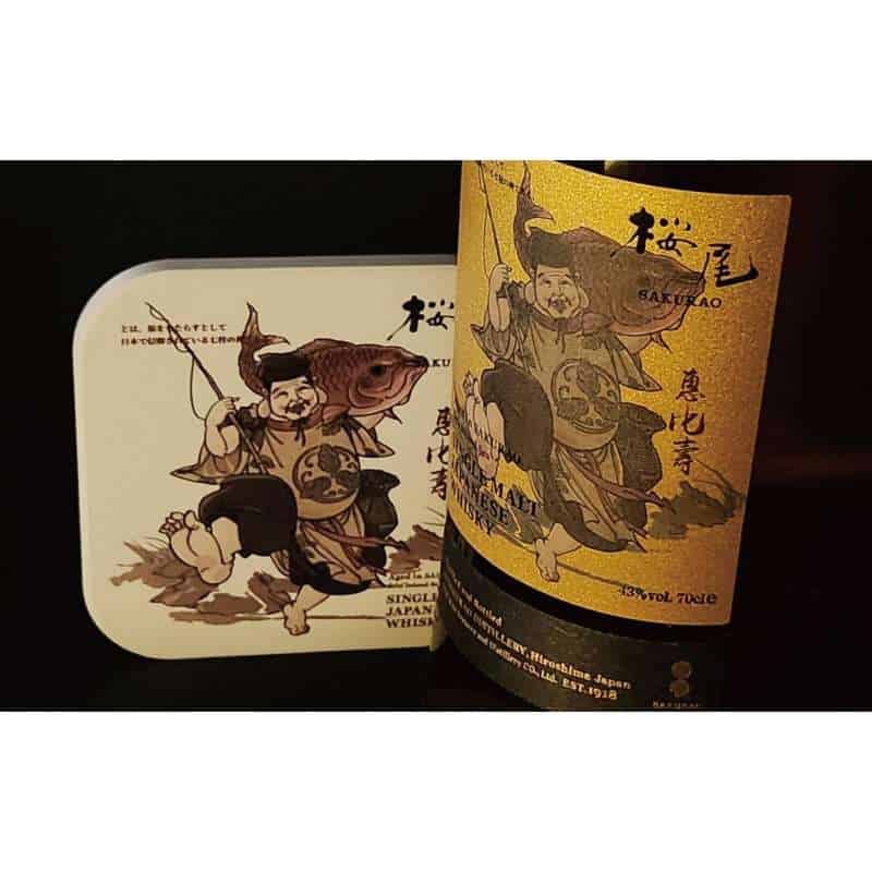 櫻尾蒸溜所 七福神-惠比壽 櫻尾單一麥芽威士忌  SINGLE MALT JAPANESE WHISKY：圖片 2