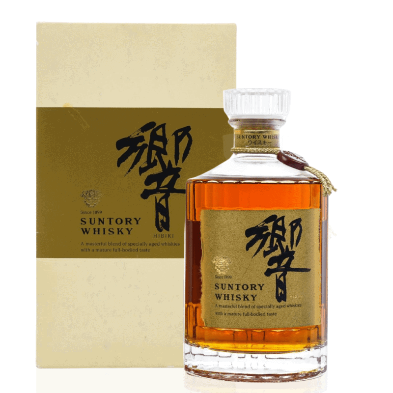 金標金花響 90年代 天地蓋禮盒包裝 700ml (響17前身)