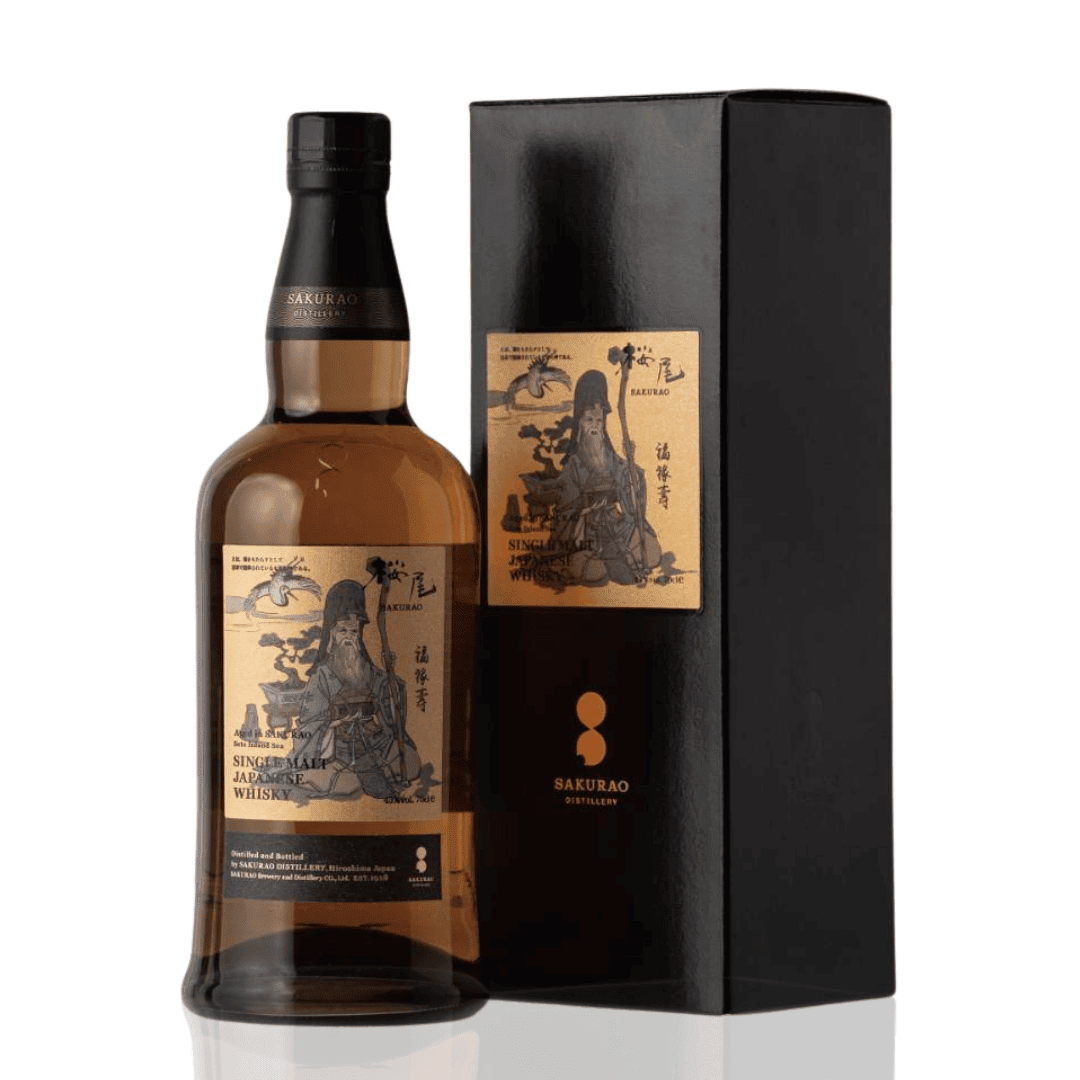 櫻尾蒸溜所七福神福祿壽櫻尾單一麥芽威士忌SINGLE MALT JAPANESE