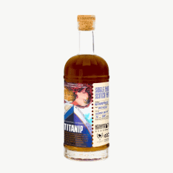 貓映畫館 鐵達喵號 Glenrothes 1997 28年 威士忌正面酒瓶