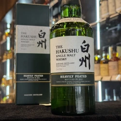 白州 Heavily Peated Bottled in 2012 酒瓶與原盒實拍