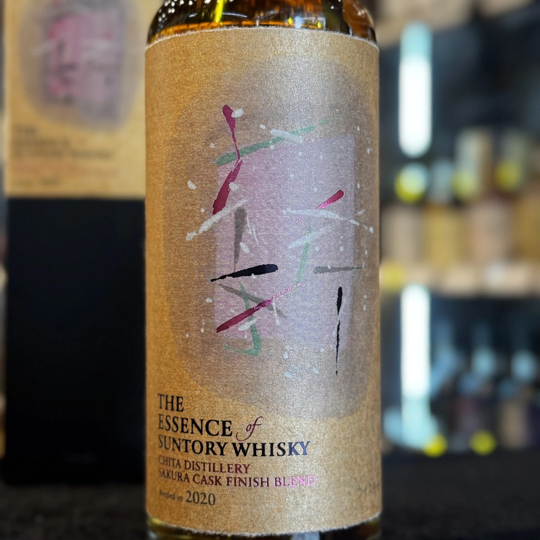 THE ESSENCE of SUNTORY WHISKY 第四彈櫻木桶新字標籤花落實拍