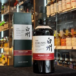白州 Sherry Cask 2012 雪莉桶年度限定版酒瓶與原盒