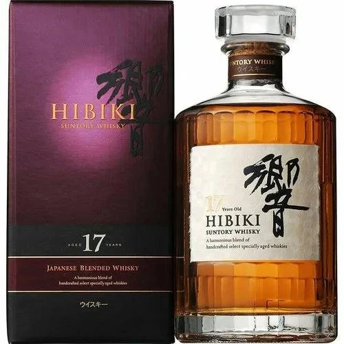 響17年 HIBIKI 17 Years Old 一般版酒瓶與原盒