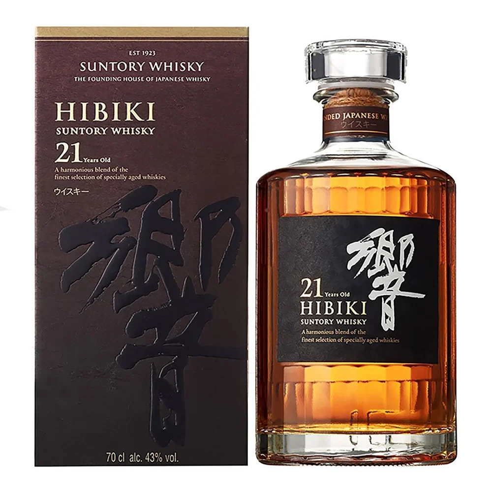 響21年 HIBIKI 21 Years Old 700ml 43% 一般版酒瓶與原盒