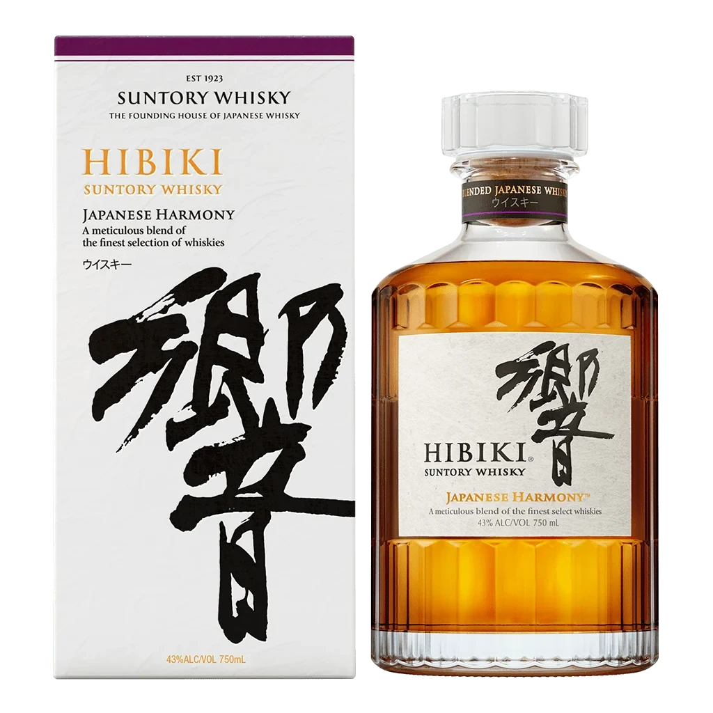 響 Japanese Harmony 750ml 43% 酒瓶與原盒