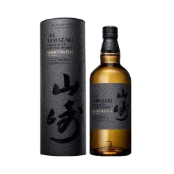山崎 Smoky Batch The Fourth 機場限定版瓶身與原盒