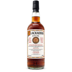 黑蛇（Blackadder） 矢淘沙 Staoisha（布納哈本）2014 10年 Montilla PX 單桶原酒 60.5% 商品瓶身