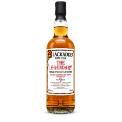 黑蛇 Blackadder 傳奇 2015 9年紅酒桶單桶原酒 700ml 正面商品圖