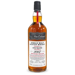 首席（The First Editions） 斯佩奔 Speyburn 2007 16年 Oloroso 雪莉桶單桶原酒 56.4% 商品瓶身