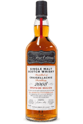 首席（The First Editions） 魁列奇 Craigellachie 2008 15年 Wine Hogshead 單桶原酒 60.5% 商品瓶身