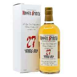 Tobermory 1996 Hidden Spirits 27年威士忌與外盒