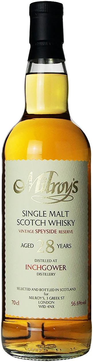 Milroy's of Soho, Inchgower, 1997, 2025, 28yo, Hogshead, 56.6%