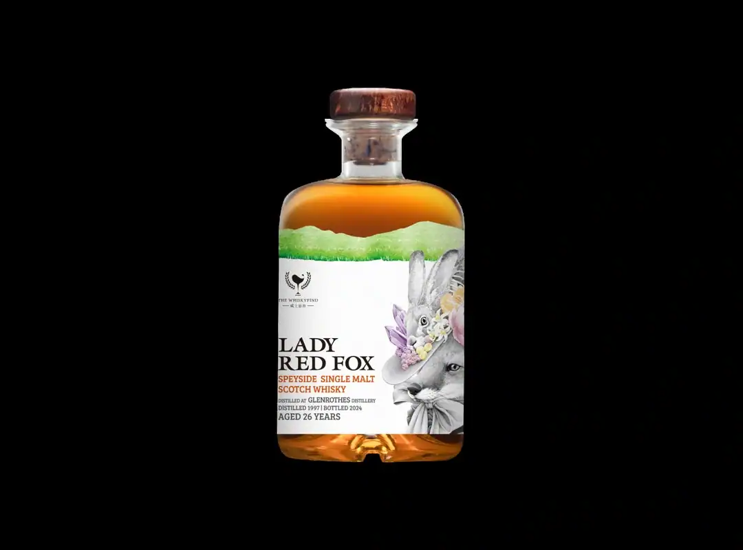 威士忌坊 動物夫人-赤狐夫人|Glenrothes 1997 26年 53.9%