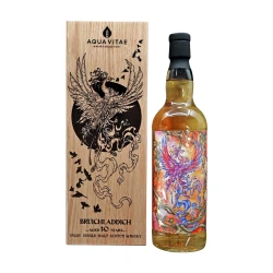 Bruichladdich 1991 祥瑞神獸 朱雀/桃花 30年威士忌與木盒