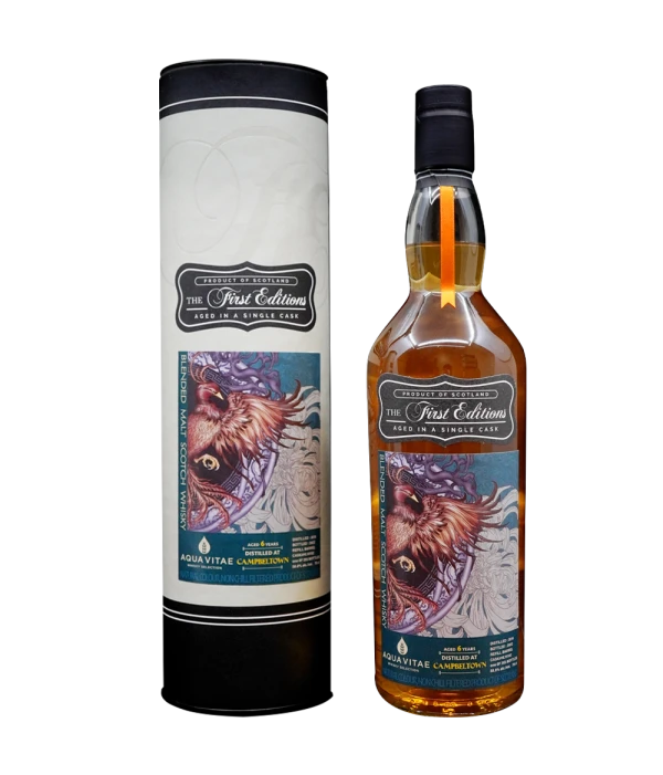 Campbeltown 2016 祥瑞系列外傳 比翼鳥/共贏綠標 6年威士忌與原盒