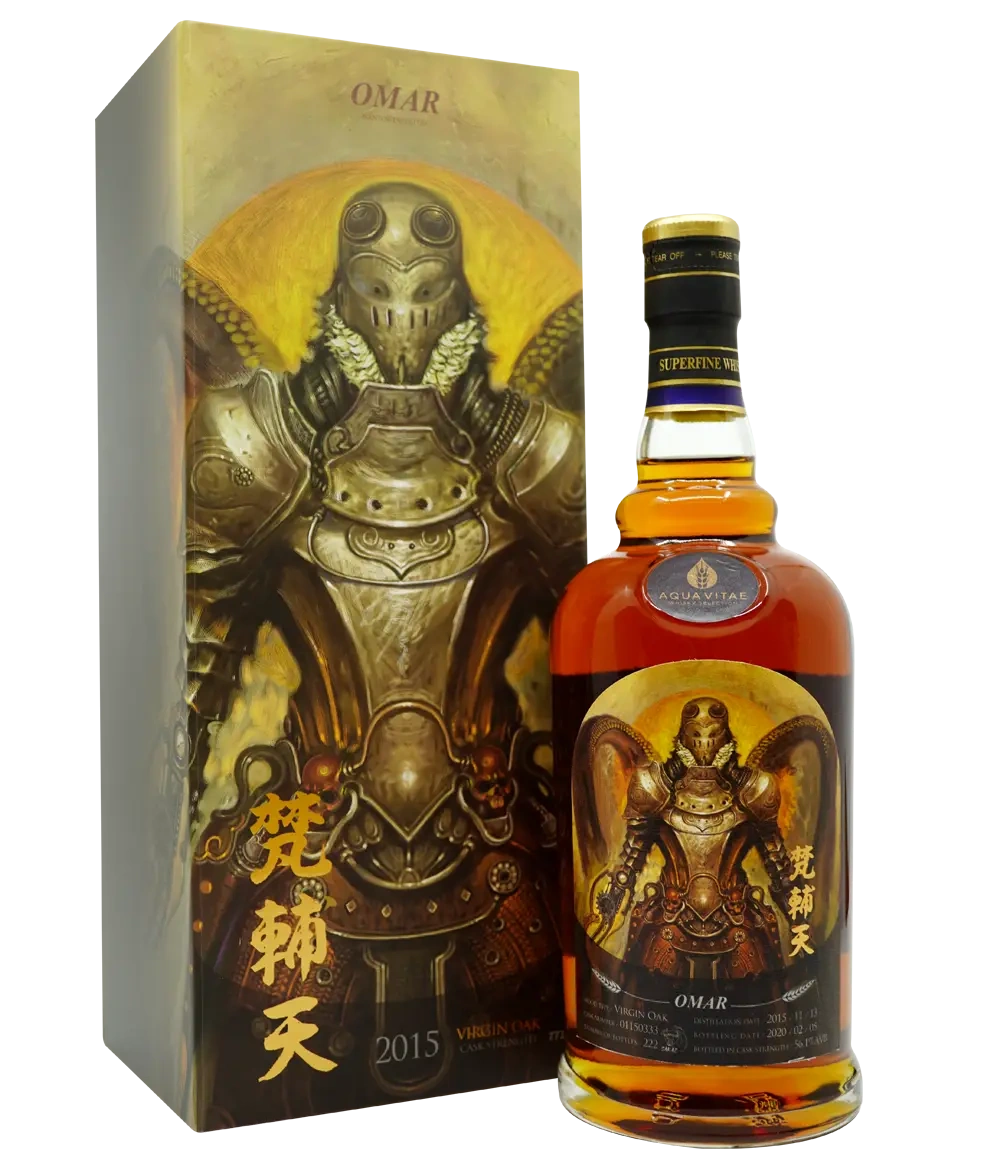 OMAR 2015 梵輔天 4年 Virgin Oak 威士忌與原盒