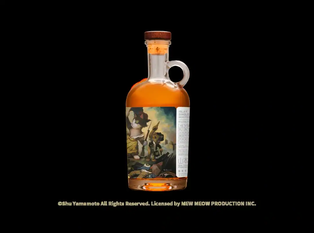 威士忌坊 貓美術館-帶領子民貓的自由貓神|Islay 2009 15年 57%