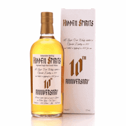 Ardmore 2013 Hidden Spirits 9年 53.2% 十週年版威士忌與禮盒