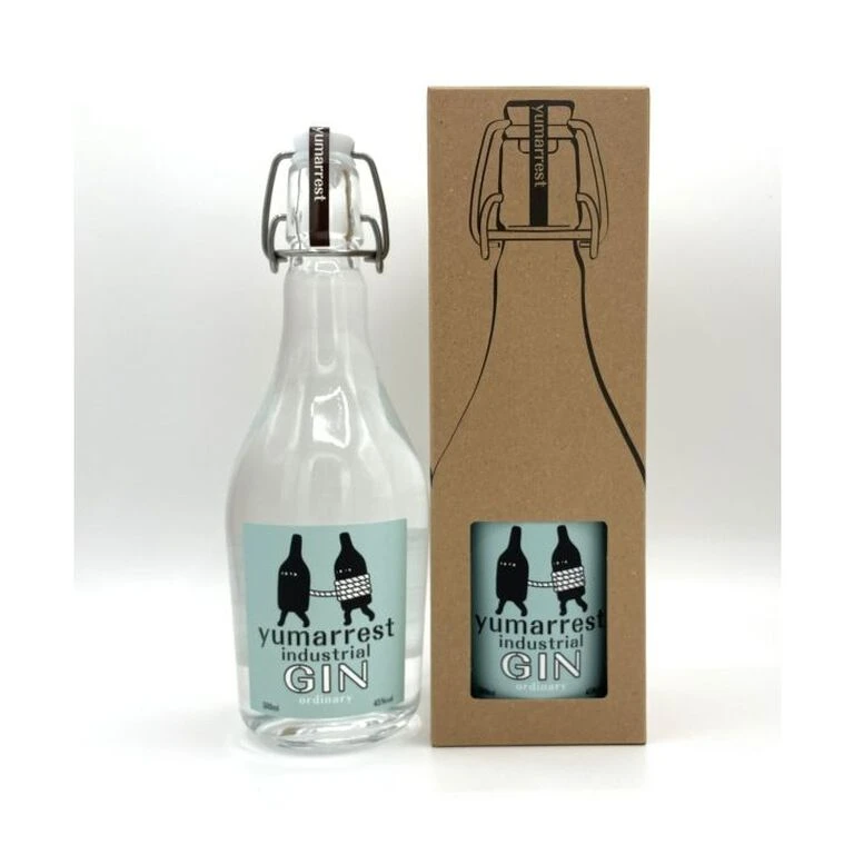 蒸研 Yumarrest Ordinary Gin 45% 酒瓶與外盒