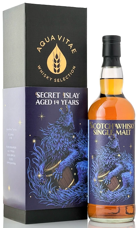 Secret Islay 2007 護酒神獸 座狼 14年威士忌與原盒