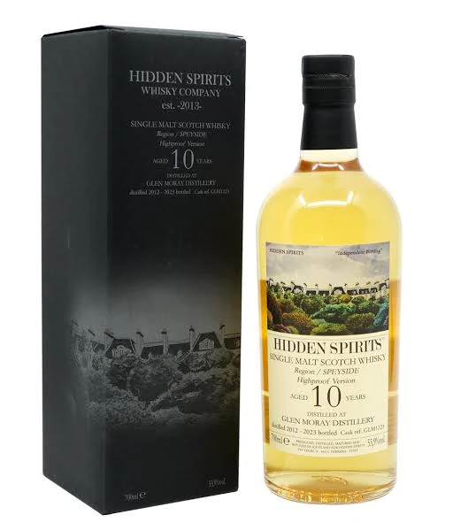 格蘭莫雷 Glen Moray 2012 10年 Hidden Spirits #GLM1223 與原盒