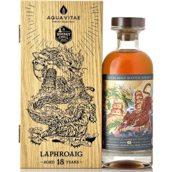拉弗格 Laphroaig 2005 18年 Aqua Vitae 龍虎塔單桶與木盒