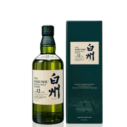 白州 12年 單一麥芽日本威士忌（舊版金花頭）